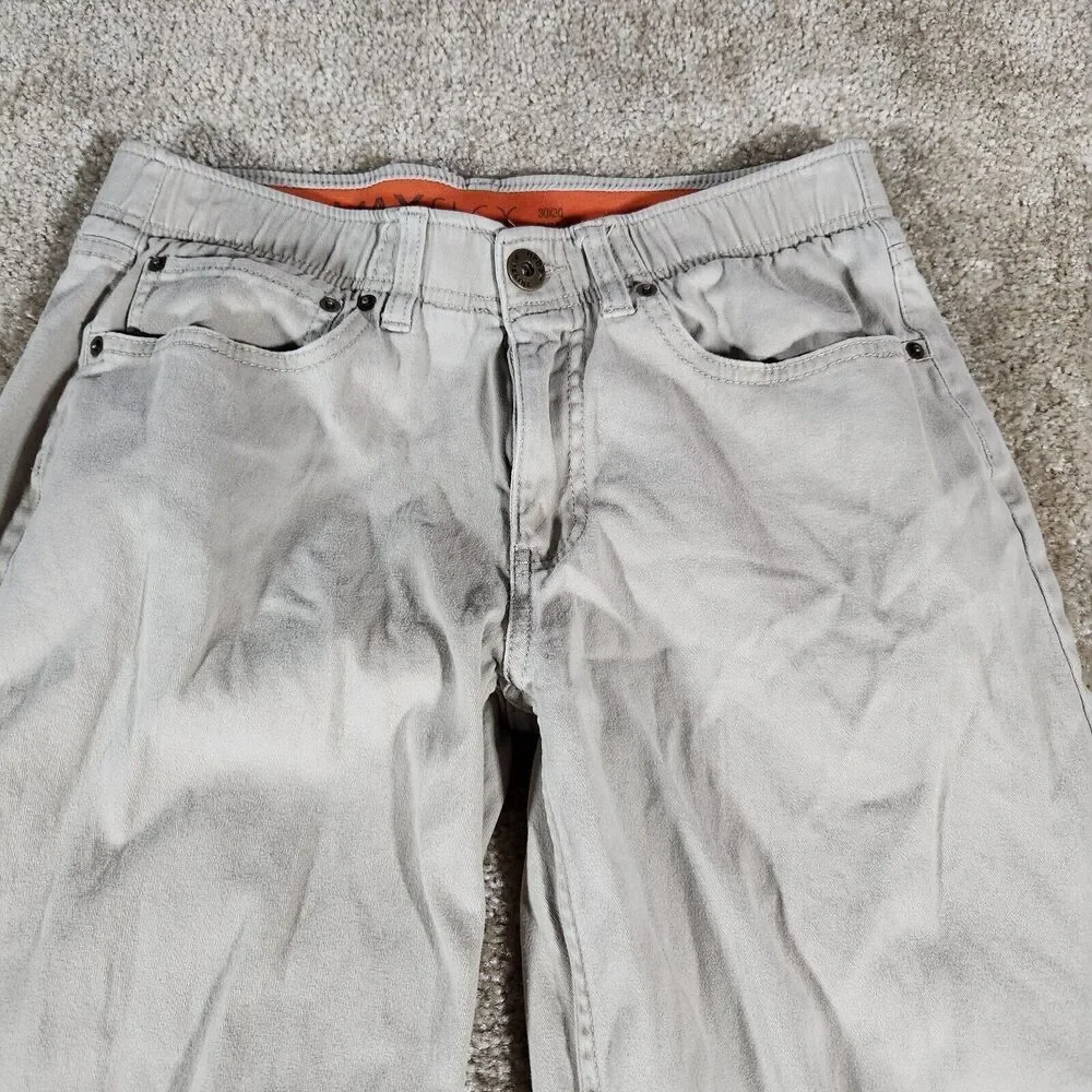 Urban Pipeline Max Flex Relaxed Straight Pants Mens Size 30x30 Beige Stretch